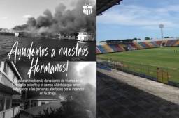 El Vida espera que aficionados de buen corazón acudan al llamado de solidad y tender así una mano a los afectados del incendio en Guanaja.