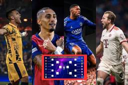 Se confirmó el primer cruce y el favorito que quedó fuera: así van los cuartos de final de la Champions League hasta el momento