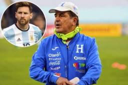 El extécnico de la Selección de Honduras, Jorge Luis Pinto, habló de Messi, Neymar, del Mundial de Rusia y la oferta que desechó por venir a Honduras. Foto archivo
