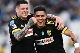 Luis Palma se estrena como goleador en el Aris Salónica que derrota como visitante al AEK en la Liga de Grecia