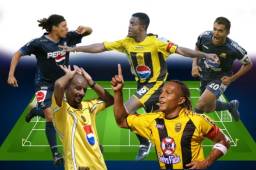 Pedrinho, el exjugador brasileño que brilló en Real España y Motagua nos revela su 11 ideal con los mejores futbolistas con los que jugó en Honduras entre 2002 y 2008.