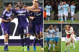 El Anderlecht de Andy Najar avanzó a cuartos de final de Europa League y este viernes conocerá a su rival en sorteo. Fotos AFP