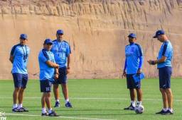 Diego Vázquez inició con los trabajos en la Selección Nacional de Honduras.