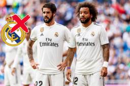 Isco y Marcelo no tienen un rol importante en el Real Madrid y eso haría que ambos dejen la disciplina del club en enero de 2021.