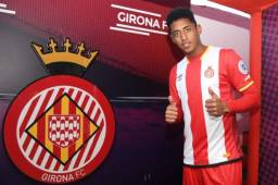 El hondureño Antony 'Choco' Lozano podría debutar hoy con Girona en Primera División de España.