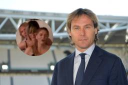 Pavel Nedved tiene 50 años de edad y fue visto junto a tres jóvenes chicas bailando.