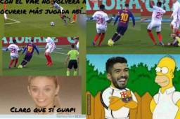 Te presentamos los mejores memes que dejó la paliza por 6-1 del Barcelona al Sevilla en la Copa del Rey. Messi no se salva por 'simular' una falta penal.