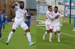 Olimpia sufrió al final para llevarse los tres puntos ante el Victoria en el estadio Nacional. Fotos: David Romero.