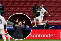 Un gol de Benzema le arrancó el triunfo al Atlético en el derbi contra el Real Madrid.