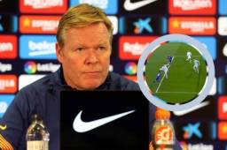 Ronald Koeman dice que si era penal a favor del Eibar y asegura que hay cosas del VAR que aún no puede entender.