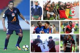 El volante Bryan Moya alista maletas para viajar a Angola y jugar cono el club Primero de Agosto. Estos son los futbolistas hondureños que han jugado en otras ligas exóticas.