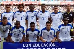 La Selección de Honduras cierra así el 2016 con buenas noticias, subiendo un puesto en el ranking mensual de la FIFA. Foto DIEZ
