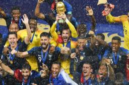 El guardameta Hugo Lloris levantó la Copa del Mundo en Rusia 2018.