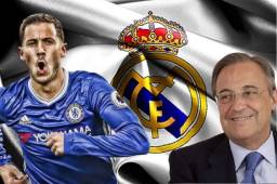 Florentino Pérez insiste en el fichaje de Hazard, que llegaría para sustituir a Cristiano Ronaldo.