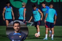 Xavi Hernández dio a conocer la lista de convocados para el partido ante Pumas por el Trofeo Joan Gamper.