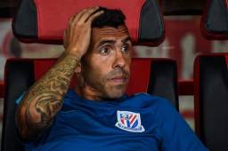 Carlos Tévez disputó 16 partidos y anotó cuatro goles en China.