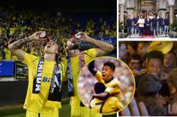 Choco Lozano es gran protagonista de la salvación del Cádiz en España. Estas son las fotos de la celebración con los aficionados.