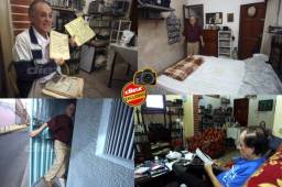 El técnico hondureño Chelato Uclés murió a los 80 años de edad. Conocé por dentro cómo era la casa de habitación del profesor.