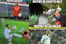 En las redes sociales se burlan de la mano de Sergio Ramos y también del doblete de Cristiano Ronaldo. Bale también entra en escena.