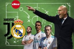 Juventus recibe este martes a la 12:45 del mediodía al Real Madrid por la ida de cuartos de final de la Champions League.