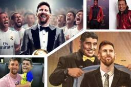 La fiesta de la gala del Balón de Oro causó mucho furor en las redes sociales con los memes que no dejaron pasar a Cristiano Ronaldo, salió Diego y Vini.
