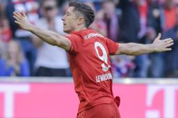 El polaco ya lleva 13 tanto con el Bayern Múnich de Alemania.