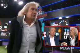 Gatti fue expulsado del sete de 'El Chiringuito' por Pedrero tras un fuerte cruce con Soria.