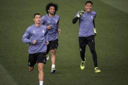 Cristiano Ronaldo, Marcelo y Keylor Navas, se reportan listos para el partido contra el Celta.