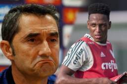 Ernesto Valverde vertió unas declaraciones poco decorosas sobre el zaguero colombiano que aún no debuta con el Barcelona.