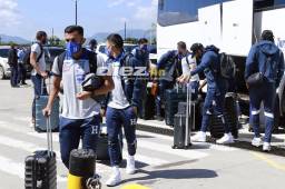 Los jugadores de la Selección de Honduras viajaron golpeados a Estados Unidos para el juego de este miércoles en Minnesota. Fotos Neptalí Romero y Jeffry Ayala