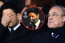 ¡Grave incidente! Al-Khelaifi enloquece en el Bernabéu tras eliminación del PSG ante Real Madrid y bajó al vestuario para atacar al árbitro