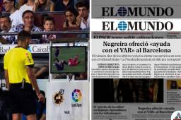 Negreira mandó una propuesta al Barcelona en 2020 según El Mundo: “Puedo ayudaros con el VAR”.