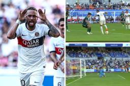 Neymar hizo un partidazo en la victoria 3-0 contra el Jeonbuk Motors.