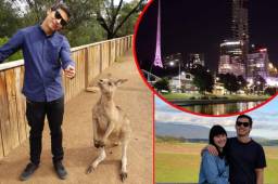 Franklin Castellanos está feliz en Australia aunque extraña Honduras, tiene cinco años allá y se casó con una rusa.