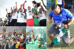Atlético Pinares se consagró campeón del Torneo Apertura en la Liga de Ascenso. Los de Ocotepeque le ganaron en la final al Santos de Siguatepeque y te mostramos algunas fotos de la celebración. Fotos: Neptalí Romero.