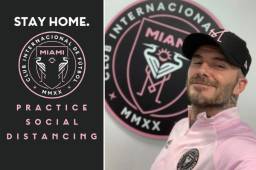 El Inter de Miami de David Beckham envió un mensaje para concientizar a sus seguidores debido al brote de coronavirus por el mundo.