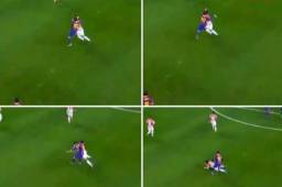 Lionel Messi y su primera expulsión con la camisa del Barcelona. Perdió la cabeza el argentino.