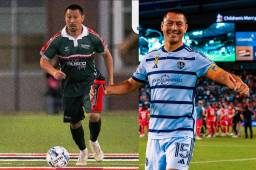 Roger Espinoza sorprendió jugando con el Des Moines Menace.