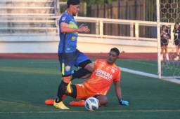 Los Potros de Olancho no pudieron ante el Comunicaciones de Guatemala en el John F. Kennedy Stadium. Fotos Jonathan Loarca