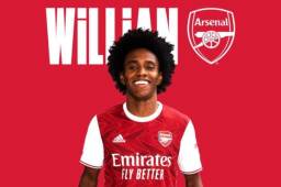 William ya es nuevo jugador del Arsenal, el extremo brasileño llega gratis al club.