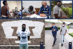 El volante hondureño llegó a las instalaciones de Pumas, se sometió a las pruebas médicas y luego firmó contrato para jugar con el filial de Tabasco en la Liga Expansión MX.