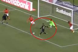 Imparable: Kevin López también la rompe en Liga Concacaf y le anota al Forge FC