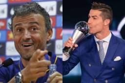 Luis Enrique se acordó de Cristiano Ronaldo en conferencia de prensa antes del partido por la Copa del Rey.