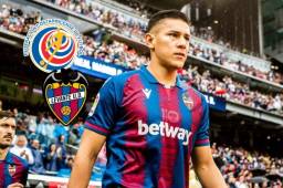 El Levante se negó a prestar al jugador para la dobel fecha FIFA con Costa Rica.