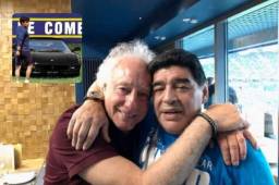 Maradona siempre conseguía lo que quería, tanto que hasta tuvo su ferrari de color negro.