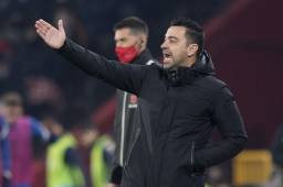 Xavi Hernández ahora deberá pensar en el partido del próximo miércoles contra el Real Madrid.