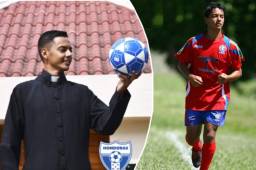 Ángel Castro tiene 29 años y hace cuatro dejó el fútbol e inició su etapa de preparación para convertirse en sacerdote. Foto: Seminario Mayor Nuestra Señora de Suyapa