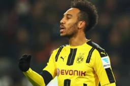 Aubameyang podría salir del Borussia Dortmund a un club grande Europa por 80 millones de euros.