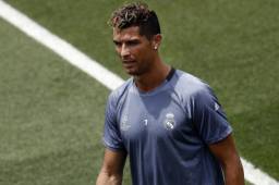 Cristiano Ronaldo se prepara para el partido del sábado en Cardiff ante la Juventus.
