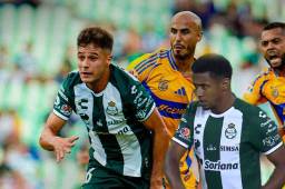 Tigres doblega al Santos Laguna y amarga la noche al hondureño Antony Choco Lozano en la Liga MX